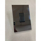 Cj Interruptor Simples Vertical 4x2 - Recta Espelhada Fume